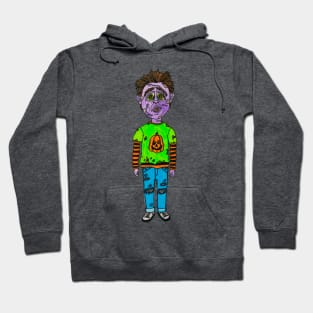 Halloween Zombie Dude Hoodie